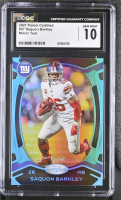 Saquon Barkley 2021 Panini Certified Mirror Teal #57 #09/50 (CGC 10) at PristineAuction.com