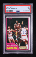 Magic Johnson 1981-82 Topps #21 (PSA 5) at PristineAuction.com
