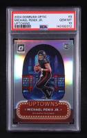 Michael Penix Jr. 2024 Donruss Optic Uptowns #9 RC (PSA 10) at PristineAuction.com