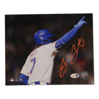Brett Baty Signed Mets 8x10 Photo (JSA) at PristineAuction.com