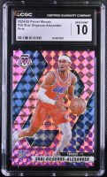 Shai Gilgeous-Alexander 2024-25 Panini Mosaic Pink #38 #142/175 (CGC 10) at PristineAuction.com