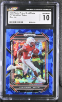 Jonathan Taylor 2023 Panini Prizm Draft Picks Blue Ice #57 #52/99 (CGC 10) at PristineAuction.com
