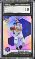 Stephen Curry 2020-21 Panini Mosaic Silver #175 (CGC 10) at PristineAuction.com