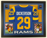 Eric Dickerson Signed Custom Framed Jersey Display (Beckett) at PristineAuction.com