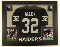 Marcus Allen Signed Custom Framed Jersey Display (Beckett) at PristineAuction.com