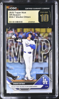 Shohei Ohtani 2025 Topps Now Off-Season #OS-7 (CGC 10 | Black Label) at PristineAuction.com