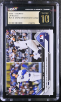 Shohei Ohtani / Aaron Judge 2025 Topps Now Off-Season #OS-9 (CGC 10 | Black Label) at PristineAuction.com