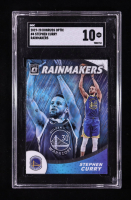 Stephen Curry 2019-20 Donruss Optic Rainmakers #4 (SGC 10) at PristineAuction.com