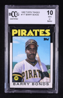 Barry Bonds 1986 Topps Traded #11T XRC (BCCG 10) at PristineAuction.com