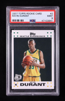 Kevin Durant 2007-08 Topps Rookie Set #2 RC (PSA 9) at PristineAuction.com