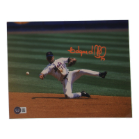 Edgardo Alfonzo Signed Mets 8x10 Photo (Beckett) at PristineAuction.com