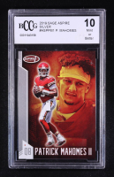 Patrick Mahomes II 2019 SAGE Aspire Silver #ASPPM1 (BCCG 10) at PristineAuction.com