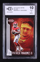 Patrick Mahomes II 2019 SAGE Aspire Silver #ASPPM1 (BCCG 10) at PristineAuction.com