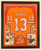 Mike Evans Signed Custom Framed Jersey Display (Beckett) at PristineAuction.com