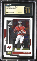 Tom Brady 2022 Donruss Optic #183 (CGC 10 | Black Label) at PristineAuction.com