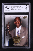Michael Jordan 2009-10 Upper Deck Michael Jordan Legacy Collection Gold #46 (BCCG 10) at PristineAuction.com