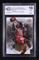 Michael Jordan 2009-10 Upper Deck Michael Jordan Legacy Collection Gold #70 (BCCG 10) at PristineAuction.com