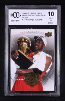 Michael Jordan 2009-10 Upper Deck Michael Jordan Legacy Collection Gold #73 (BCCG 10) at PristineAuction.com