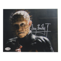 Doug Bradley Signed "Hellraiser" 8x10 Photo with Nail Sketch (JSA) at PristineAuction.com