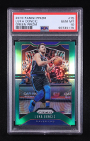 Luka Doncic 2019-20 Panini Prizm Prizms Green #75 (PSA 10) at PristineAuction.com