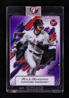 Kyle Manzardo 2025 Topps Pristine Purple Pristine Refractors #37 #03/99 at PristineAuction.com