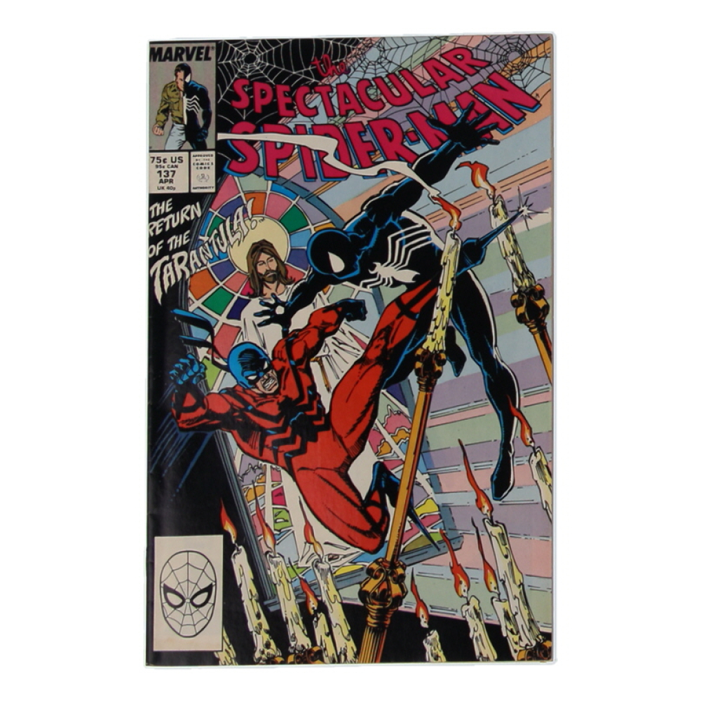1988 "The Spectacular Spider-Man" Issue #137 Marvel Comic Book at PristineAuction.com