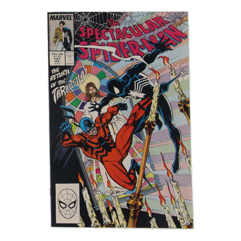 1988 "The Spectacular Spider-Man" Issue #137 Marvel Comic Book at PristineAuction.com