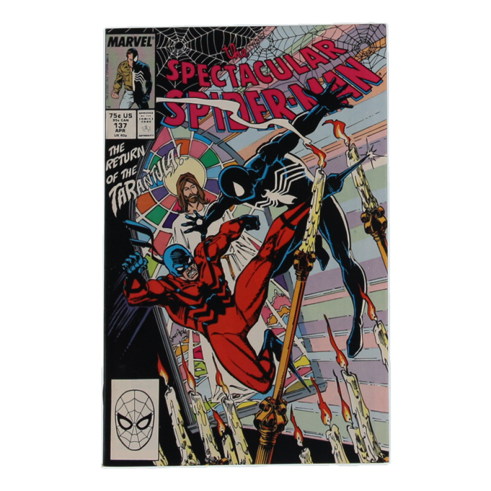 1988 "The Spectacular Spider-Man" Issue #137 Marvel Comic Book at PristineAuction.com