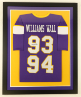 Kevin Williams Signed Custom Framed Jersey Display (JSA) at PristineAuction.com