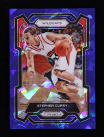 Stephen Curry 2024-25 Panini Prizm Draft Picks Prizms Blue Ice #77 #50/99 at PristineAuction.com