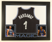 Penny Hardaway Signed Custom Framed Jersey Display (Beckett) at PristineAuction.com