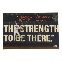 Endy Chavez Signed Mets 11x17 Photo Inscribed "The Catch 10-19-06" (Beckett) at PristineAuction.com
