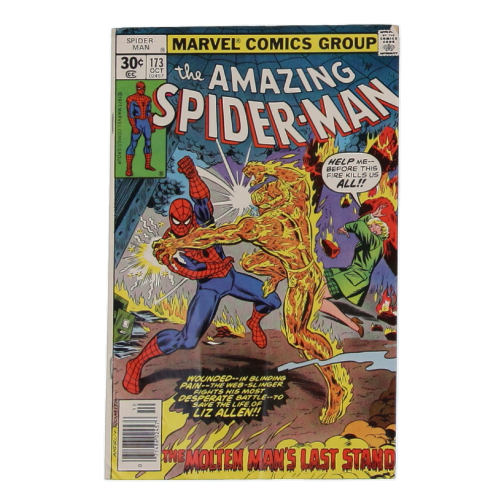 1977 "The Amazing Spider-Man" Issue #173 Marvel Comic Book at PristineAuction.com