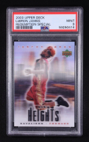 LeBron James 2003-04 Upper Deck City Heights Redemption Special #NNO RC (PSA 9) at PristineAuction.com