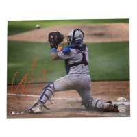 Francisco Alvarez Signed Mets 11x14 Photo (JSA) at PristineAuction.com