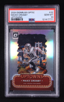Maxx Crosby 2024 Donruss Optic Uptowns #22 (PSA 10) at PristineAuction.com