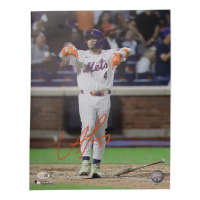 Francisco Alvarez Signed Mets 11x14 Photo (JSA) at PristineAuction.com