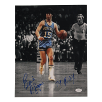 Ernie DiGregorio Signed Buffalo Braves 8x10 Photo Inscribed "74 R.O.Y." (JSA) at PristineAuction.com
