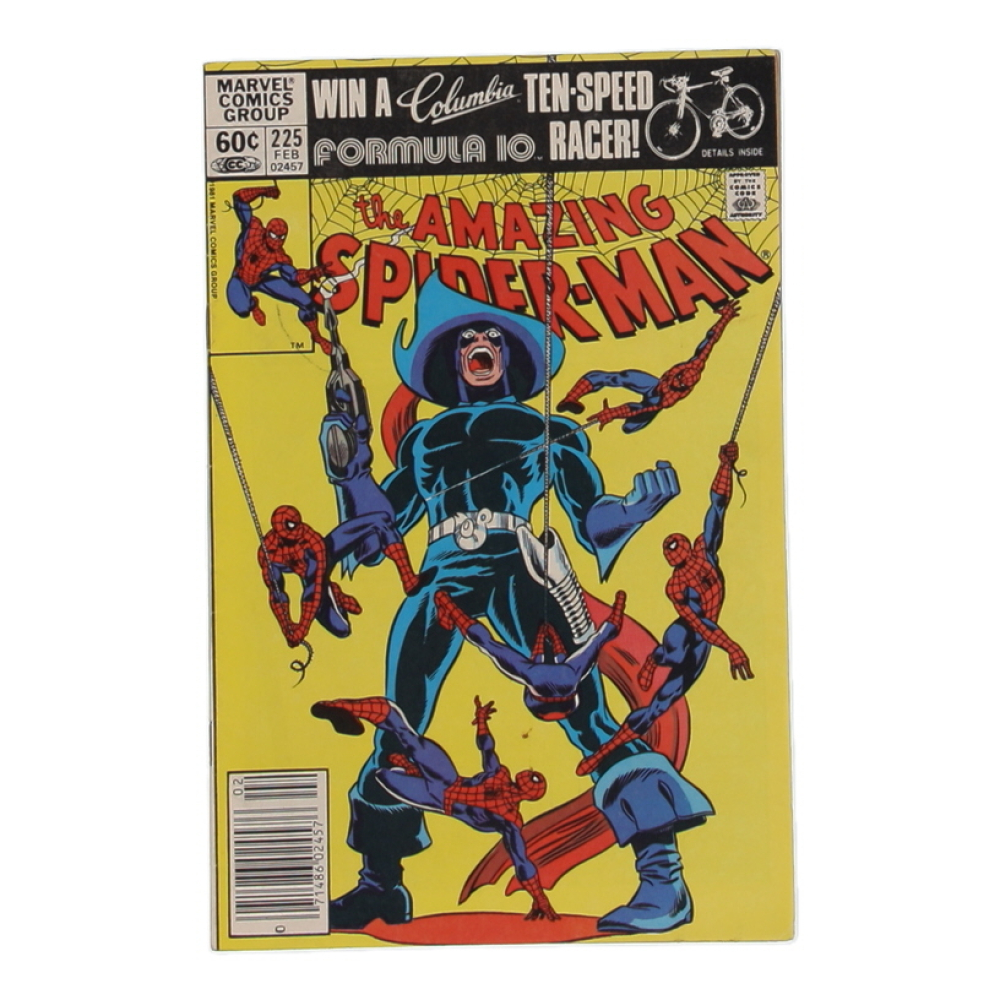 1982 "The Amazing Spider-Man" Issue #225 Marvel Comic Book at PristineAuction.com