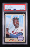 Hank Aaron 1968 Topps #110 (PSA 6) at PristineAuction.com