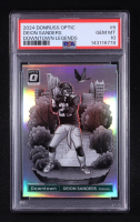 Deion Sanders 2024 Donruss Optic Downtown Legends #5 (PSA 10) at PristineAuction.com