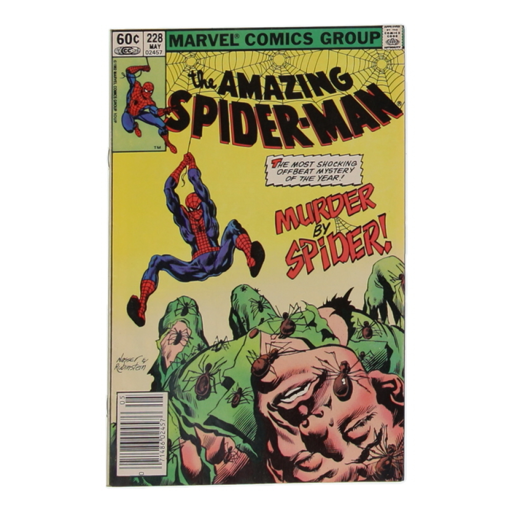 1982 "The Amazing Spider-Man" Issue #228 Marvel Comic Book at PristineAuction.com