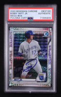 Bobby Witt Jr. Signed 2020 Bowman Chrome Mega Box Prospects #BCP160 RC (PSA) at PristineAuction.com