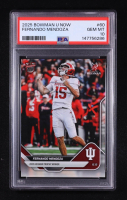 Fernando Mendoza 2025 Bowman University Now #60 RC (PSA 10) at PristineAuction.com