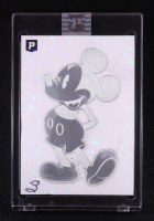 Silver Sparkles Mickey | Disney | Original Art Sketch Card by Scott Cook (Original Art) at PristineAuction.com