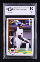 Frank Thomas 2002 Donruss Originals #46 82 (BCCG 10) at PristineAuction.com