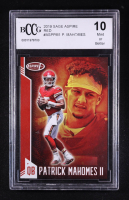 Patrick Mahomes II 2019 SAGE Aspire Red #ASPPM1 (BCCG 10) at PristineAuction.com