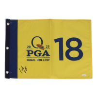 Brooks Koepka Signed 2025 PGA Quail Hollow Golf Pin Flag (JSA) at PristineAuction.com