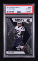 Tom Brady 2020 Panini Mosaic #298 MVP (PSA 10) at PristineAuction.com