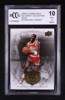 Michael Jordan 2009-10 Upper Deck Michael Jordan Legacy Collection Gold #10 (BCCG 10) at PristineAuction.com